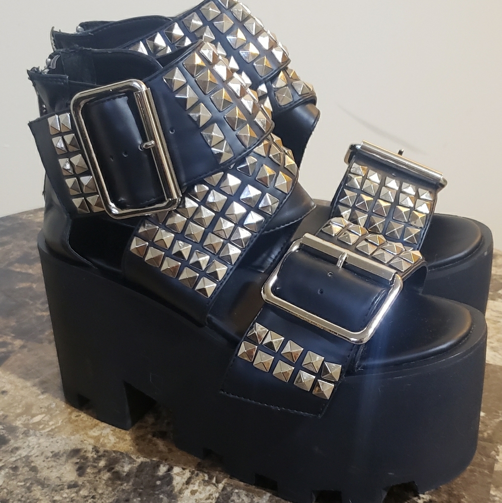 Dolls Kill Platform Sandals